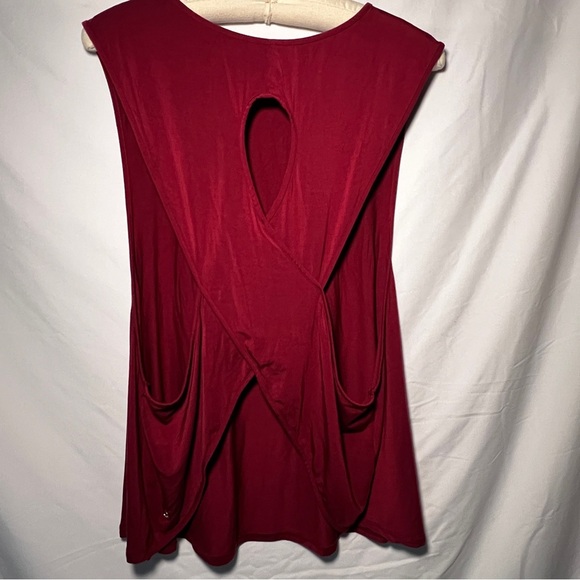 BuffBunny Maroon Workout Tank XXL - Picture 6 of 6